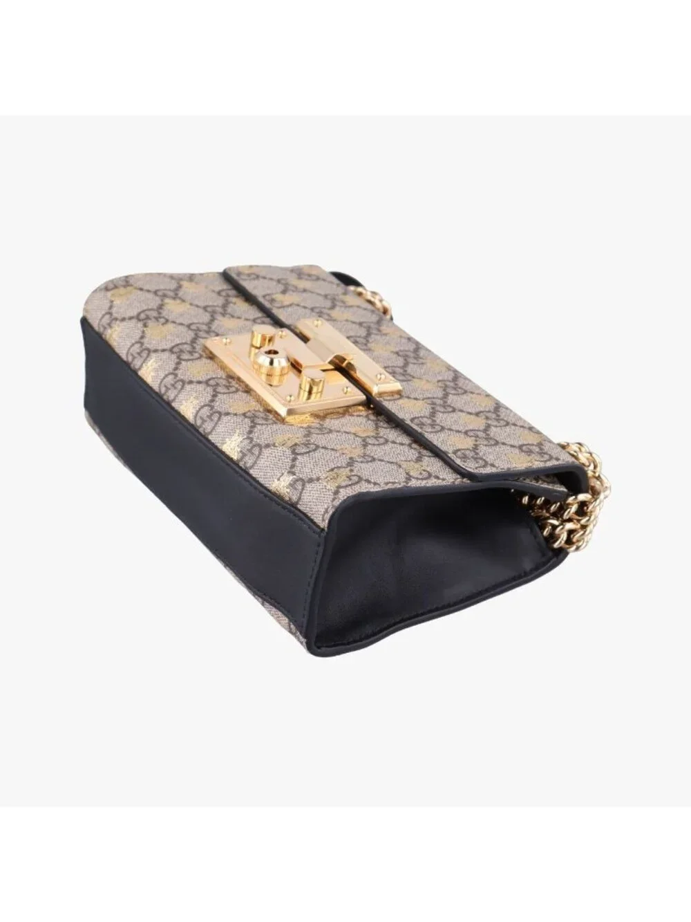 Gucci Padlock Brown Leather Shoulder Bag